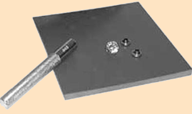 decorative rivet setting kit, crystal rivet setting kit