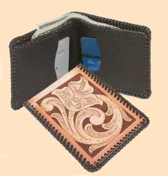top notch wallet leather kit - leathercraft kit