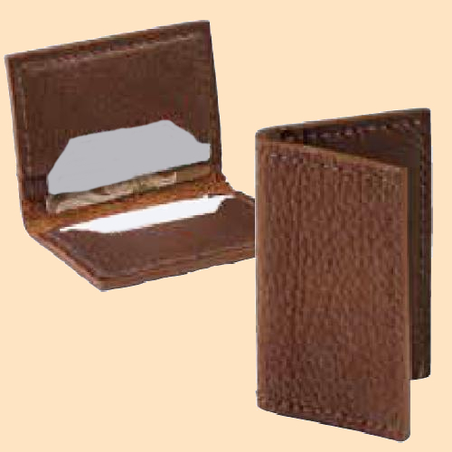 bison leather card case leathercraft kit