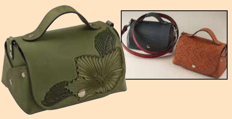 avery leather purse kit - handbag kit