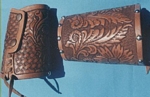 custom leather cowboy cuffs