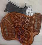 custom leather gun holster