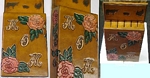 Leather knife rack, Carved knife rack