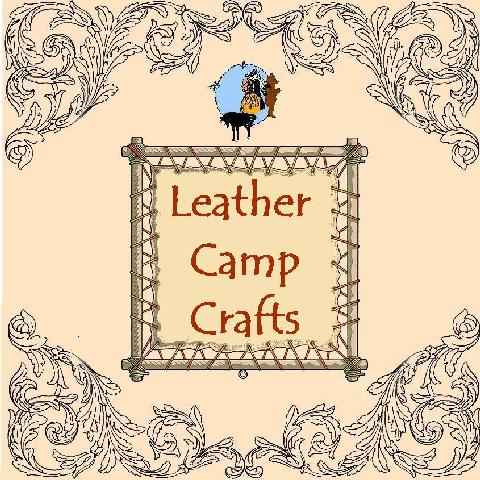 camp crafts, leather camp craft, leathercraft kits for camp