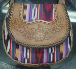 carved leather purse for Nicki