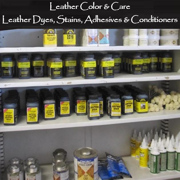 Leather Color & Care Leather Dye, Stains, Adhesives and Conditioners
