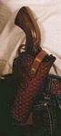 leather gun holster for 45