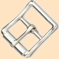 1 inch Roller Buckle Stainless Steel Belt And Strap Buckle - RB100SS -  Leathersmith Designs Inc.