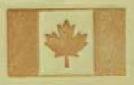 Canadian flag, Canada flag 3D Leather stamp, Leathercraft Stamp