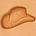 mini 2d 3d leather stamp cowboy hat