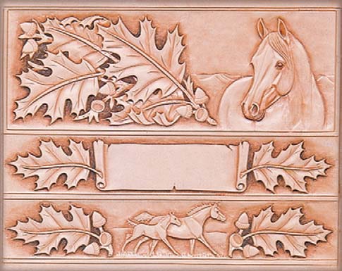Craftaids - Leathercraft Pattern Template ~ Standing Bear's Trading Post